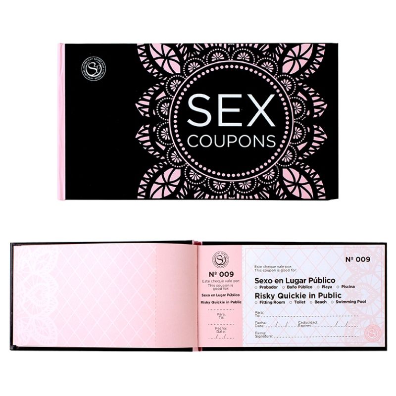 Carnet de 50 coupons Sex Coupons – Secretplay 100% Games