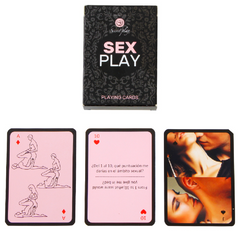 Jeu de 55 cartes Sex Play – Secretplay 100% Games