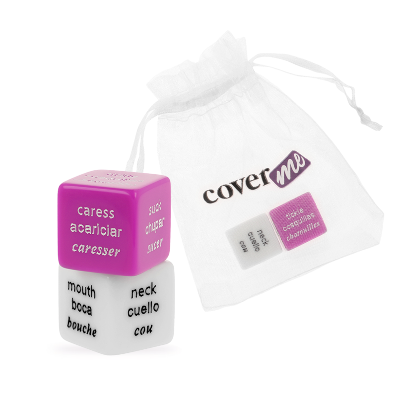 Dés érotiques, deux dés avec pochette – Coverme — vue 2
