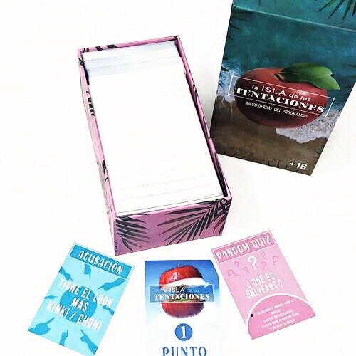 Jeu de cartes La Isla de las Tentaciones en espagnol