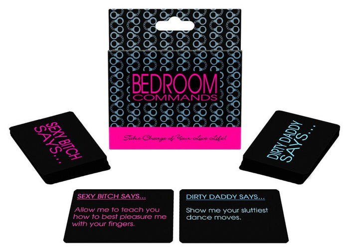 Jeu de cartes Bedroom Commands en anglais – Kheper Games
