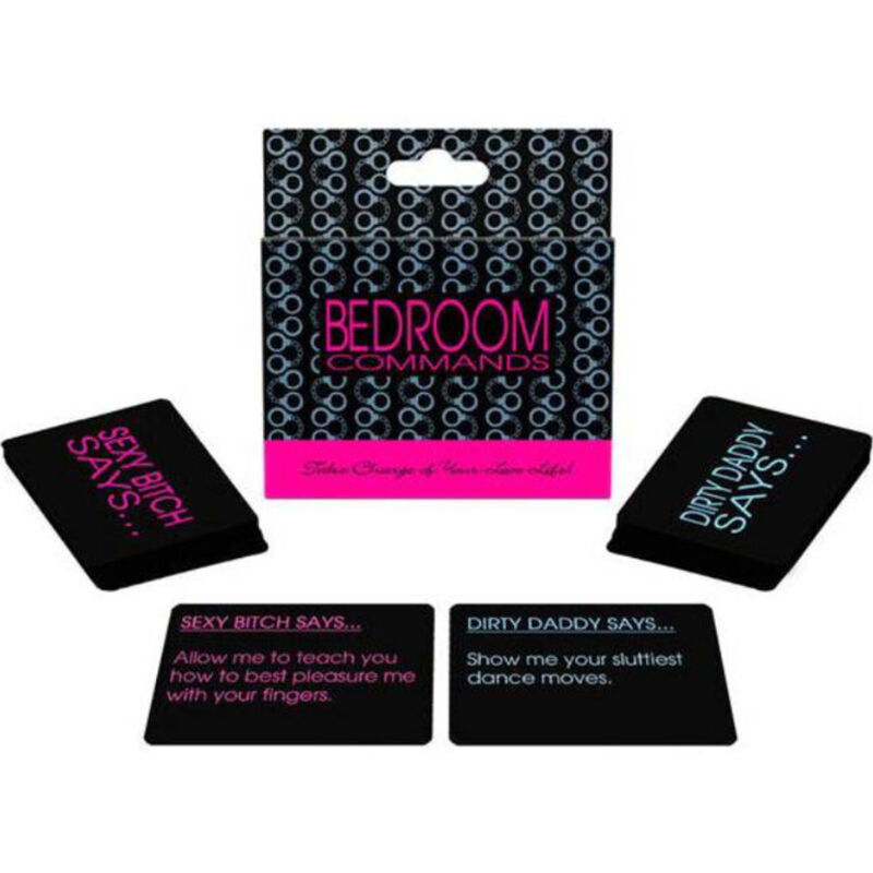 Jeu de cartes Bedroom Commands en anglais – Kheper Games