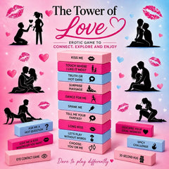 Jeu La Tour de l’Amour, 48 blocs en anglais – Diverty Sex