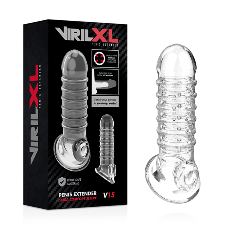 Gaine V15 VirilXL — emballage et produit