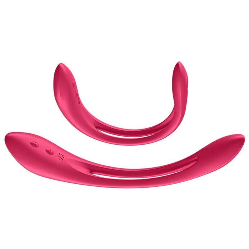 Vibromasseur flexible Elastic Joy rouge – Satisfyer — autre vue