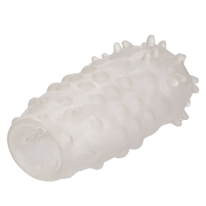 Masturbateur Boundless Reversible Nubby Stroker – CalExotics — produit seul sur fond blanc