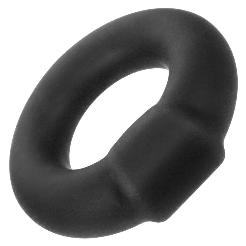 Anneau pénien Alpha Liquid Silicone Optimum noir – CalExotics — autre vue