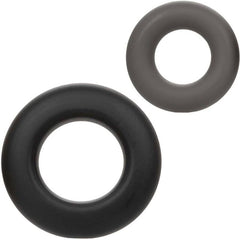 Lot de 2 anneaux Alpha Liquid Silicone Prolong – CalExotics — produit seul sur fond blanc