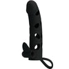 Gaine pénienne vibrante Ajourée noire – Pretty Love – 15,2 cm