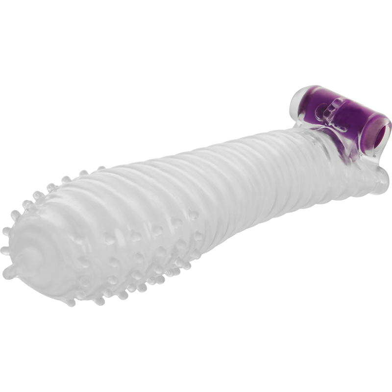 Gaine pénienne vibrante Texturée 15 cm – Ohmama