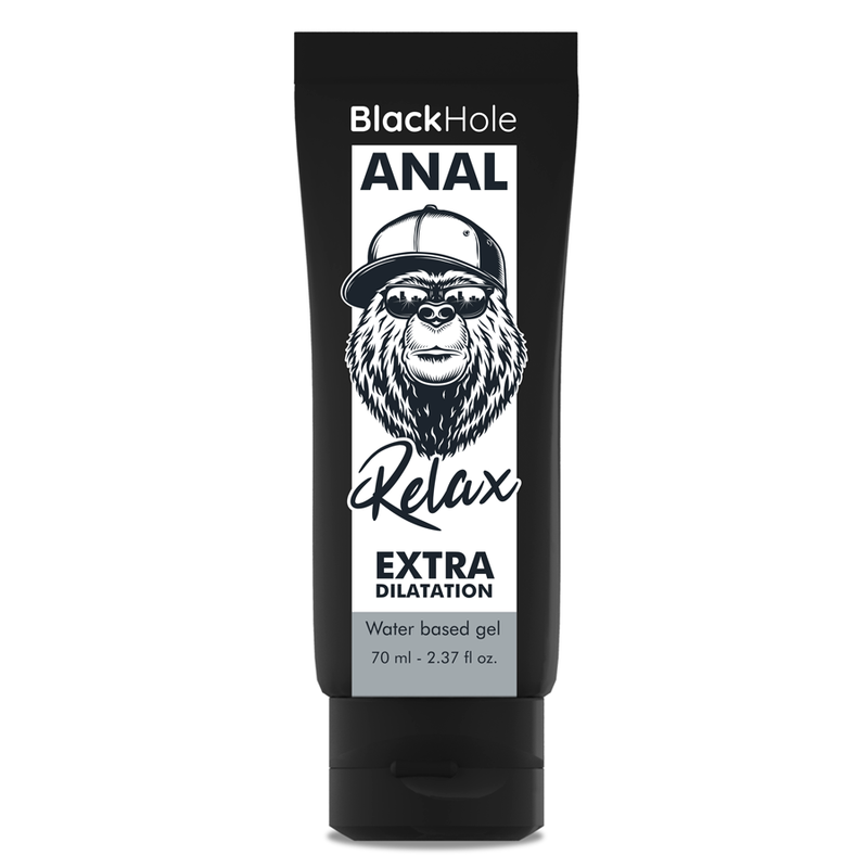 Gel de dilatation anale à base d’eau 70 ml – Black Hole