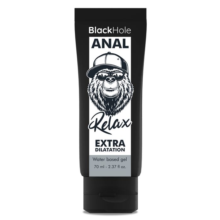 Gel de dilatation anale à base d’eau 70 ml – Black Hole