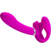 Gode double Valerie rechargeable à douze modes – Pretty Love