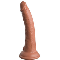 Gode Elite de 17,8 cm utiles seul sur fond blanc – King Cock