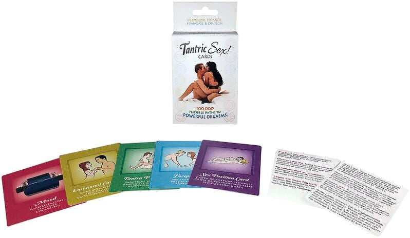 Jeu de 50 cartes Tantric Sex! – Kheper Games