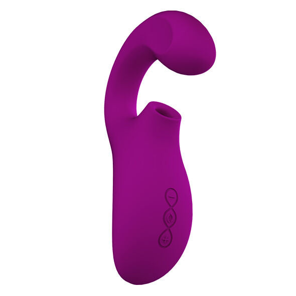 LELO - ENIGMA DOUBLE ASPIRATION STIMULATION MASSEUR  ROSE PROFONDE – vue 5