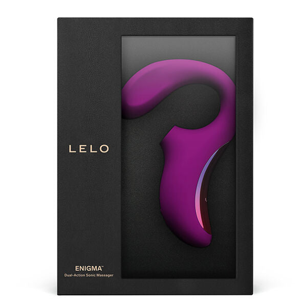 LELO - ENIGMA DOUBLE ASPIRATION STIMULATION MASSEUR  ROSE PROFONDE – vue 2
