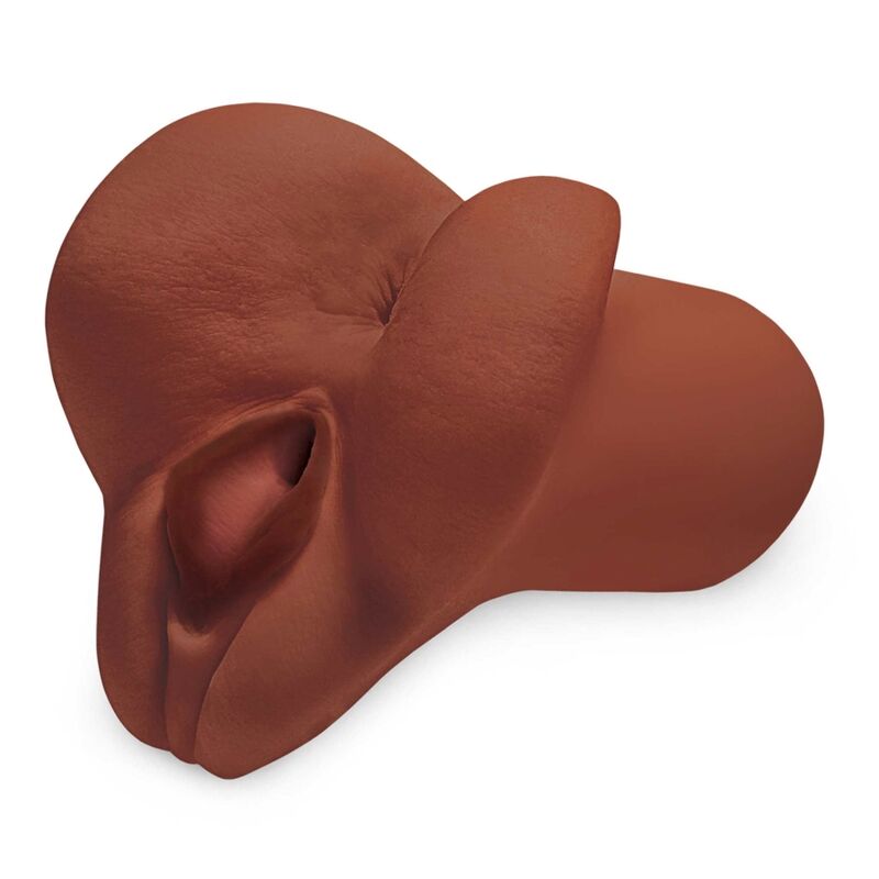 PDX PLUS - MASTURBATEUR DOUBLE MARRON CHOISISSEZ VOTRE PLAISIR – vue 2