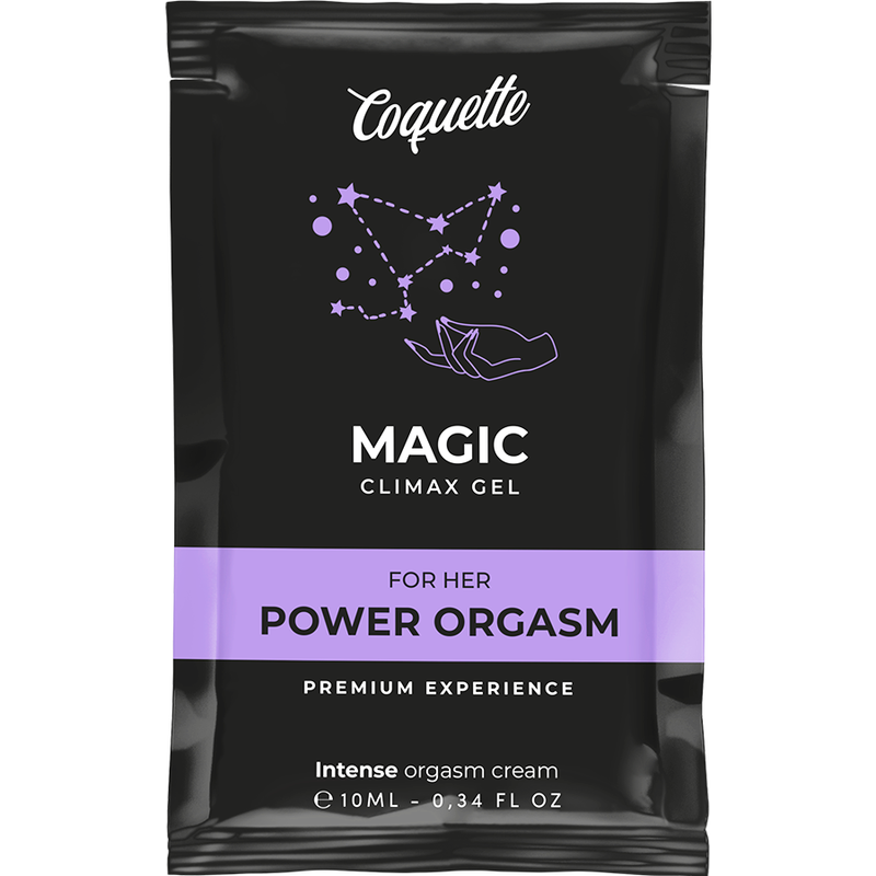 Gel stimulant intime GEL CLIMAX POCKET MAGIC POUR SON GEL AMÉLIORANT LORGASME 10 ML – COQUETTE COSMETICS