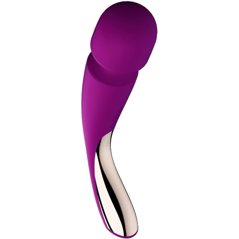 LELO - SMART WAND MEDIUM 2 MASSEUR ROSE PROFONDE – vue 2