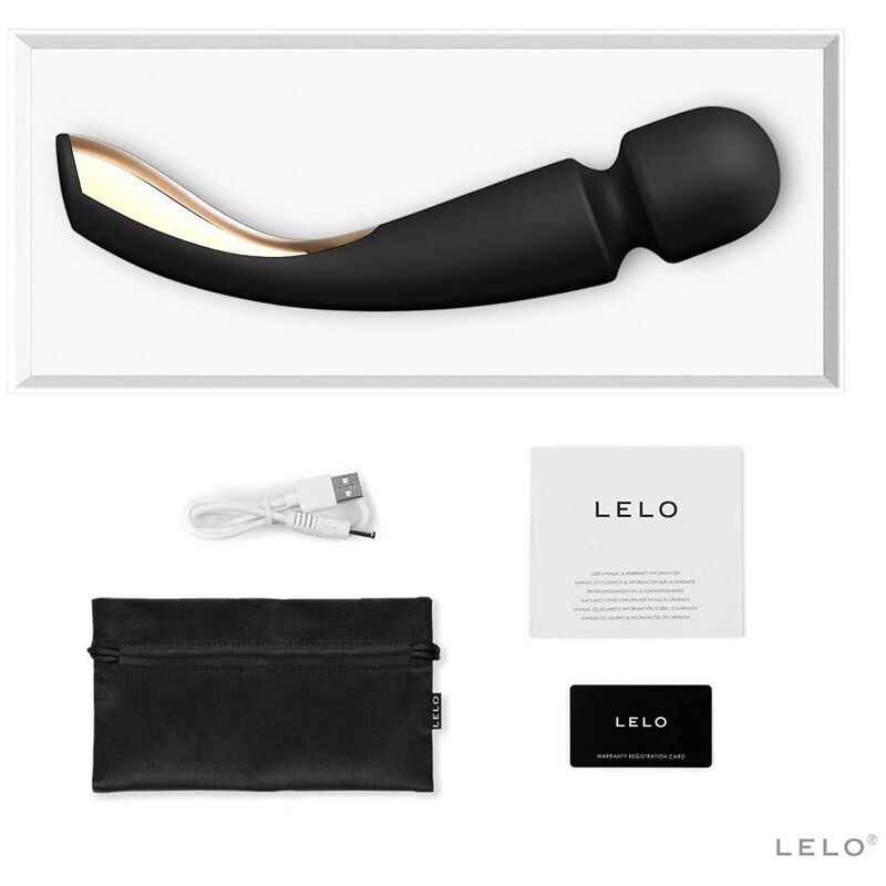 LELO - MASSEUR SMART MEDIUM WAND 2 NOIR – vue 5