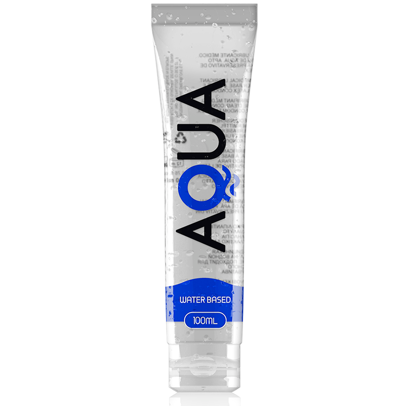 Lubrifiant à base d’eau 100 ml – Aqua Quality – vue principale sur fond blanc