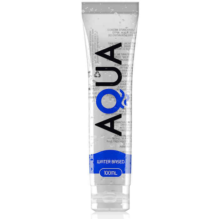 Lubrifiant à base d’eau 100 ml – Aqua Quality – vue principale sur fond blanc