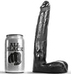 Gode réaliste 21 cm – All Black – vue 1
