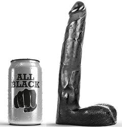 Gode réaliste 21 cm – All Black – vue 1