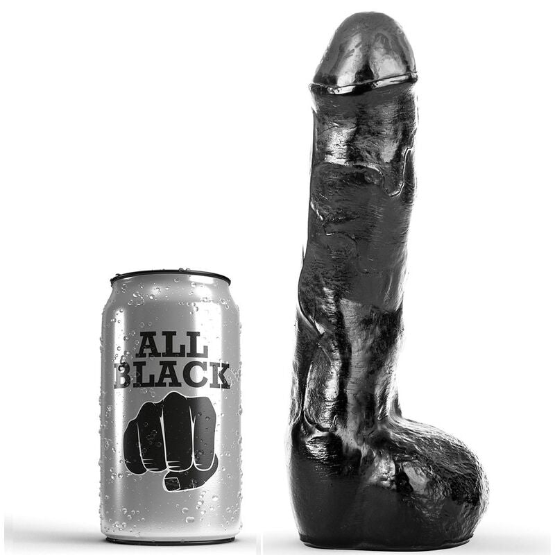 Gode anal réaliste 20 cm – All Black — vue 1