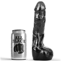 Gode anal réaliste 20 cm – All Black — vue 1