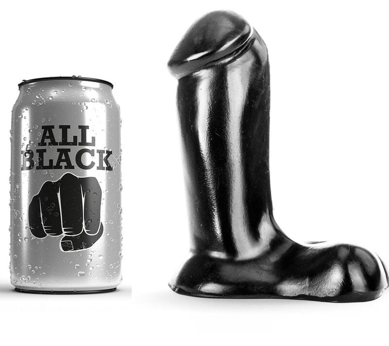 Gode réaliste 14 cm – All Black — vue 1