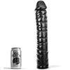 Gode réaliste Dong 38 cm – All Black — vue 1