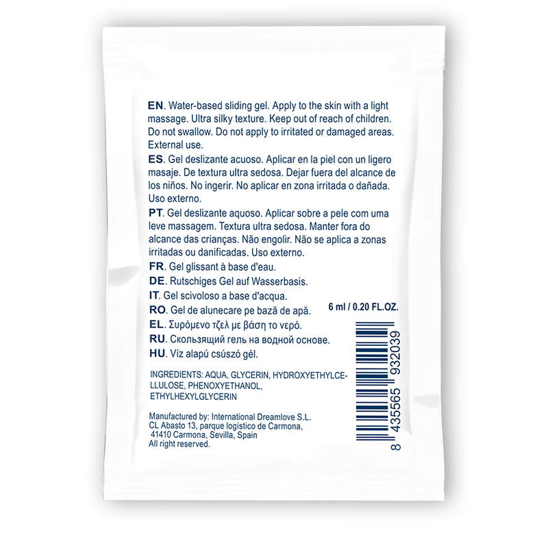 Gel de glissement neutre à base d’eau 6 ml – Waterfeel — vue 3