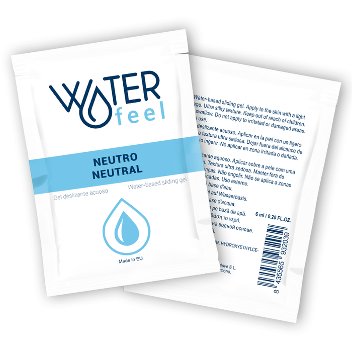Gel de glissement neutre à base d’eau 6 ml – Waterfeel