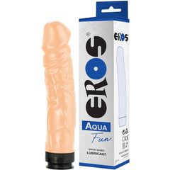 Gode réaliste Aqua Fun avec lubrifiant 300 ml – Eros – vue principale sur fond blanc