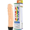 Gode réaliste Pride avec lubrifiant 300 ml – Pride – vue principale sur fond blanc