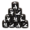 Dés de postures noirs 25 mm – Diablo Picante