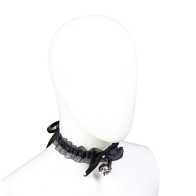 Collier fétiche en dentelle avec cloche – OhMama