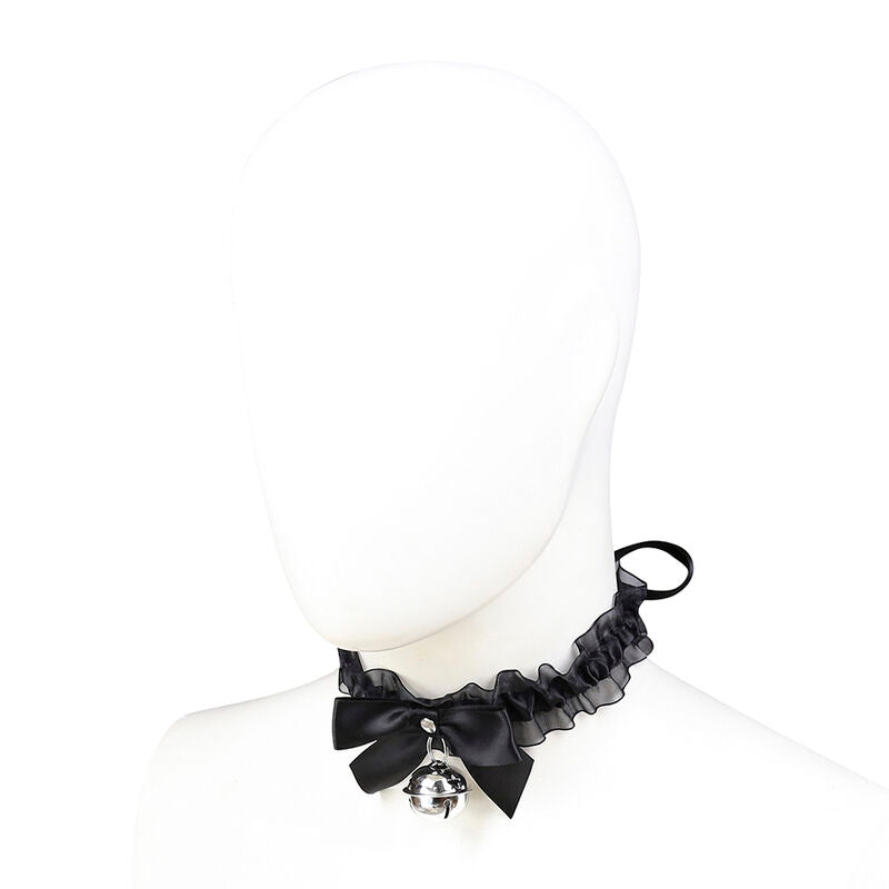 Collier fétiche en dentelle avec cloche – OhMama — vue 2