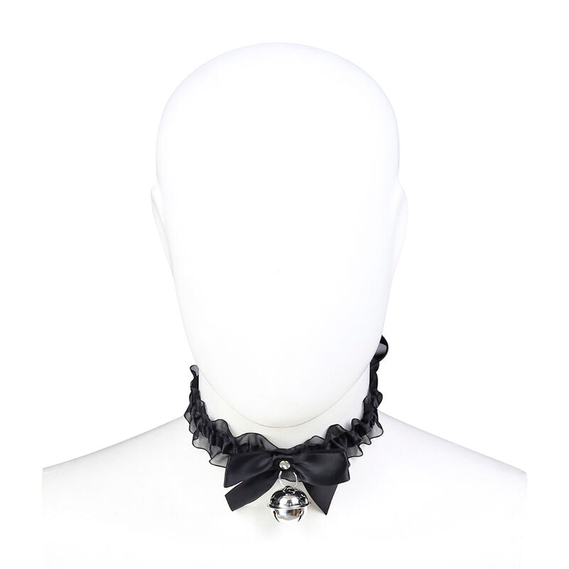 Collier fétiche en dentelle avec cloche – OhMama — vue 10