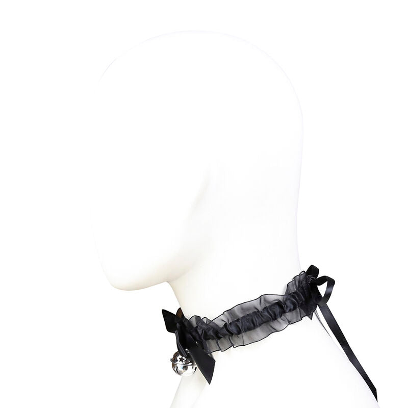 Collier fétiche en dentelle avec cloche – OhMama — vue 11