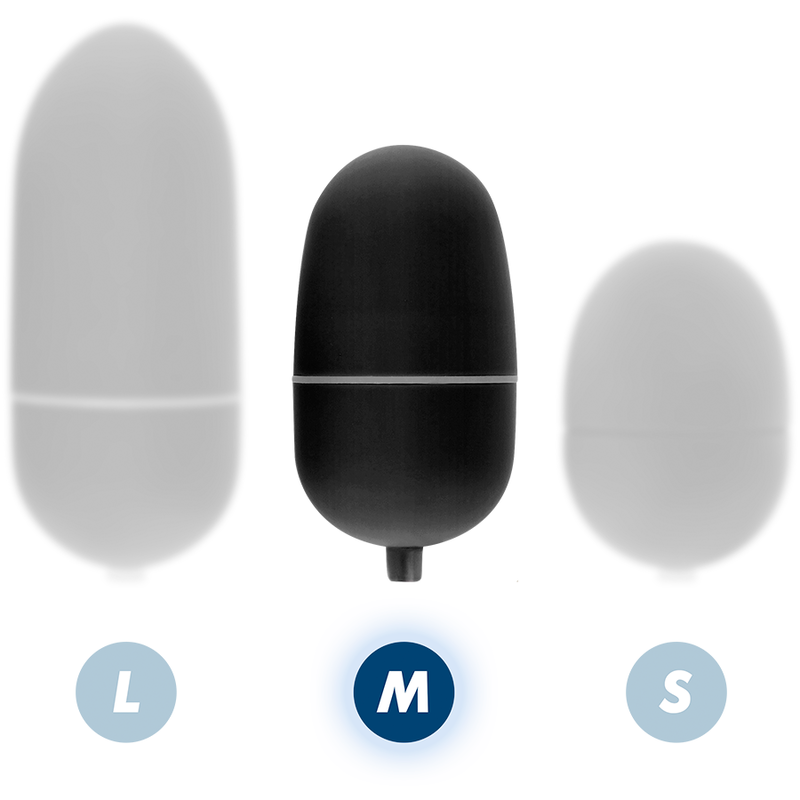 Œuf vibrant Online M noir avec télécommande – Online
