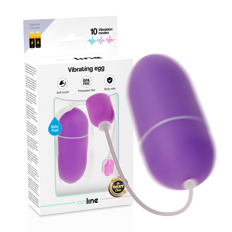 Œuf vibrant Online lilas étanche – Online
