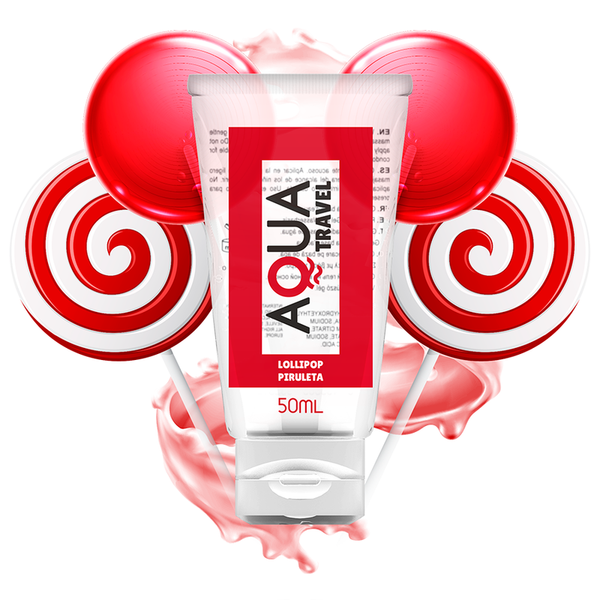 Lubrifiant à base d'eau saveur lollipop - 50 ml – Aqua Travel