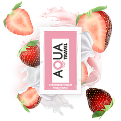 Lubrifiant à base d’eau Crème de Fraise 6 ml – Aqua Travel