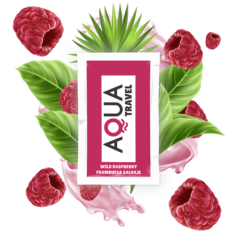 Lubrifiant à base d’eau Framboise Sauvage 6 ml – Aqua Travel