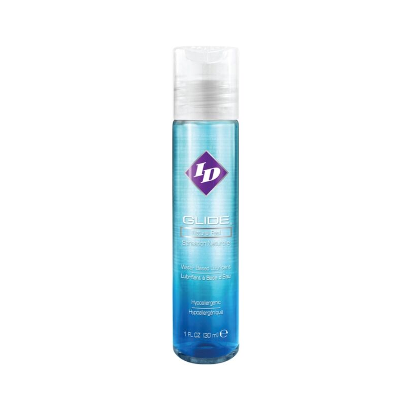 Lubrifiant à base d’eau ID Glide 30 ml – ID Glide sur fond blanc
