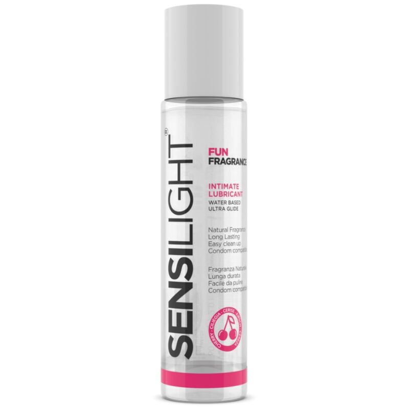 Lubrifiant sensilight à base d'eau cerise 60 ml – IntimateLine