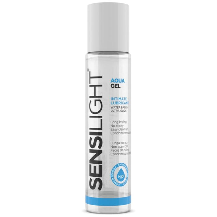 Lubrifiant Sensilight Aquagel 60 ml – IntimateLine – vue principale sur fond blanc